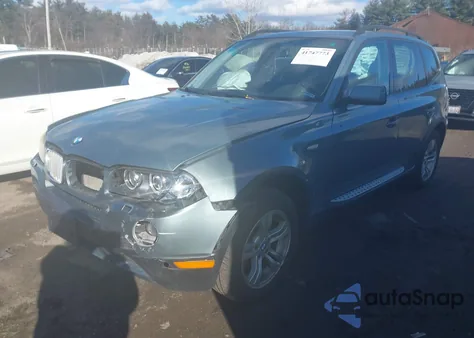 2009 BMW X3 xDrive30I из США, поврежденный, VIN WBXPC93409WJ31032